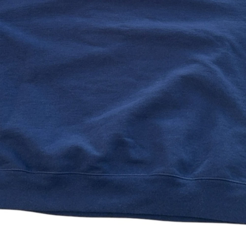 THE BAR‎ Navy & White Varsity Pullover Sweatshirt Large - Picture 9 of 9